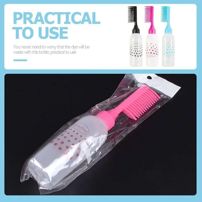 Oil and Hair Dye Applicator Comb with Reservoir - Innovative Solution for Easy Dispensing and Cleaning! - Generic - Image 4